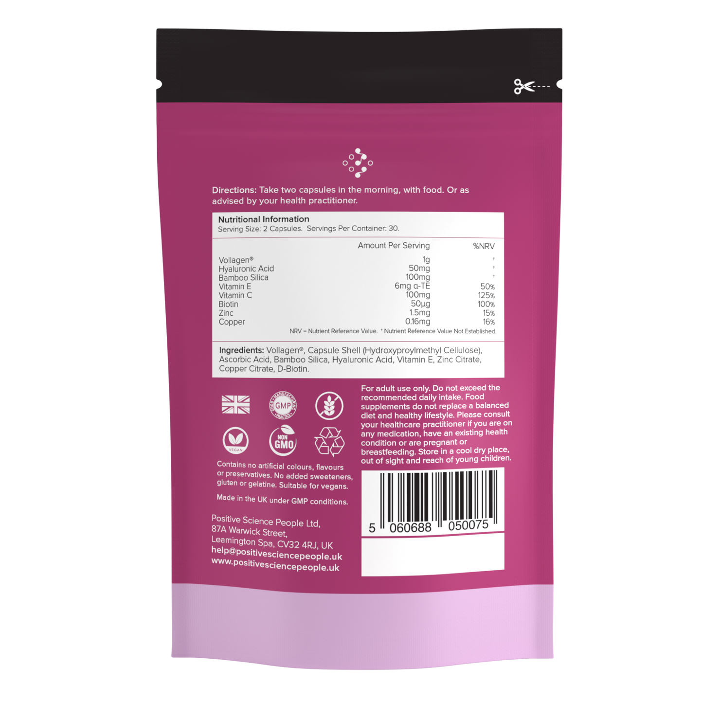 Collavegan® - Vegan Collagen Capsules