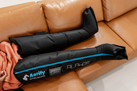 Wireless Alphas Compression Boots – Portable Air Compression Recovery by Aerify