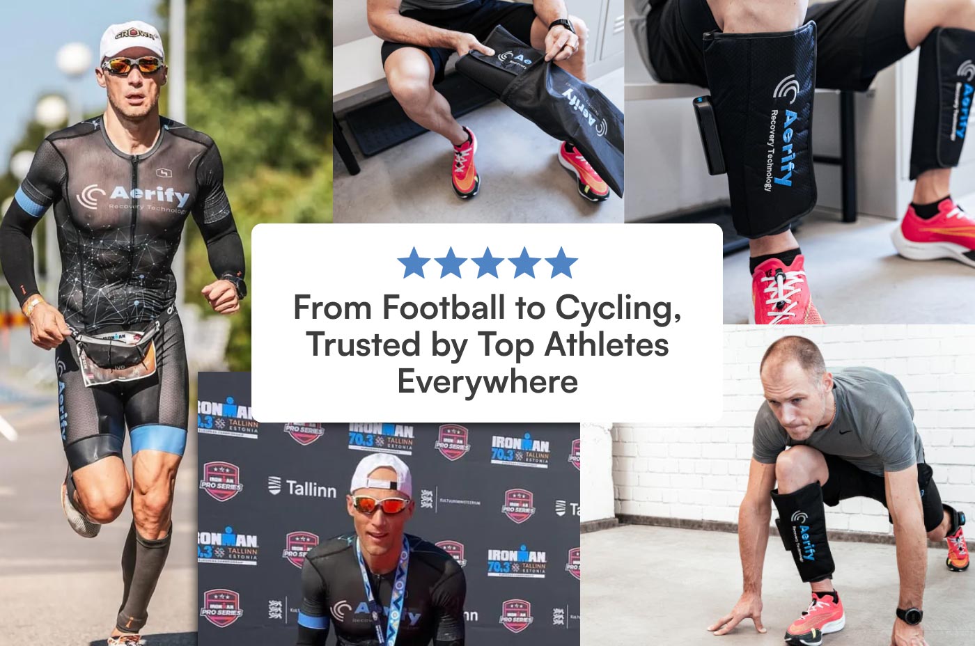 Calf Sleeves air compression – Heat & Massage by Aerify | Wireless Recovery