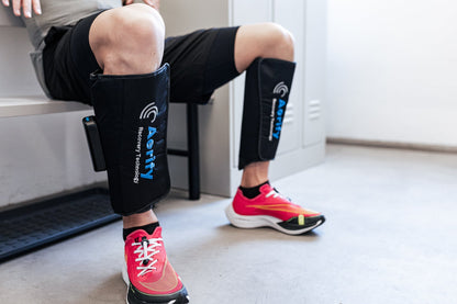 Calf Sleeves air compression – Heat & Massage by Aerify | Wireless Recovery